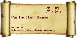 Perlmutter Damos névjegykártya
